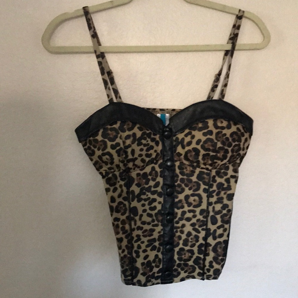 Spaghetti strap halter top